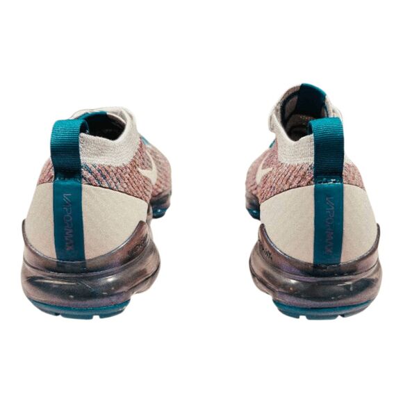 NIKE Air VaporMax Flyknit 3 'Desert Sand Vivid Purple' Running Shoes Size 10 - Picture 5 of 11